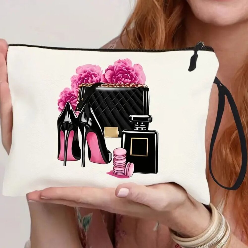NWT Heels, Perfume Bottle, Bag Wristlet
